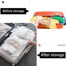 24 Pcs Reusable Ziplock Bags, Plastic Hospital Bags Maternity Essentials Travel Clothes Storage Bags Waterproof Luggage Organiser Pouch for Clothes, Shoes, Cosmetics(5 Size)