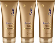 Dove Derma Spa Summer Revived Medium to Dark Skin Body Lotion 200ml (PACK OF 3)