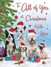 Traditional (Cute) Christmas Card to All of You - 8 x 6 inches - Regal Publishing, C85349