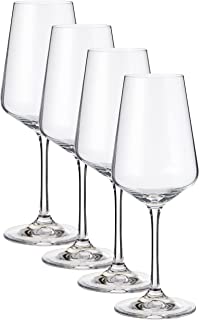 Dartington Crystal - Crystal White Wine Glasses, Set of 4 x 350ml