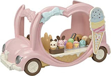 Sylvanian Families 5651 Ice Cream Van - Dollhouse Playset, Multicolor