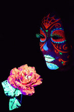 UV Glow Neon Face and Body Paint - Fluorescent - Brightest glow under UV! (10ml (Pack of 6))