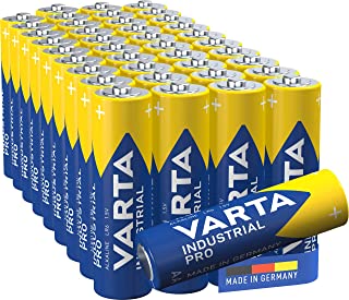 VARTA Industrial Pro AA Mignon alkaline batteries, LR6 - 40-pack, made in Germany, environmentally-friendly packaging