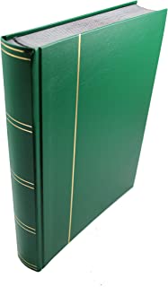 Dauwalders 30/60 Black Page Stamp Album Stockbook (Green)