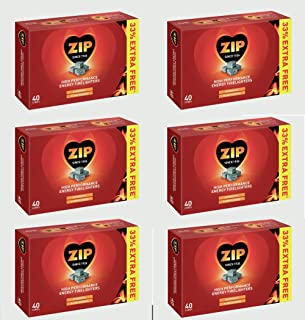 240 Zip High Performance Energy Firelighters Stove Wood burner Logs Fire Logs