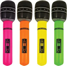 Henbrandt 4 Inflatable Microphone Party Accessories