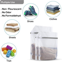 Magnificent 3 Set Mesh Laundry Bags. Reusable & Durable Delicates Wash Bags with Zips for Clothes, Underwear, Blouses, Hosiery & More! Laundry Bags for Washing Machine Perfect Travel Storage Organizer