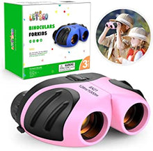 EUTOYZ Binoculars for Kids, 4 5 6 7 8 9 Year Old Girl Gifts for 3-10 Year Olds Boys Toys Age 4-10 Kids Toys Outdoor Toys for Kids Xmas Gifts Stocking Fillers Child Birthday Gifts Pink