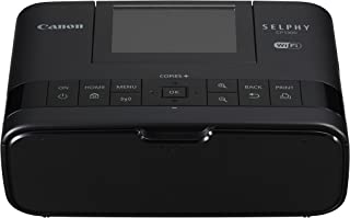 Canon SELPHY CP1300 Compact Portable Photo Printer | Support For Photo's, Photo Collages, Stickers | Direct Printing from Smart Devices, Computers & SD Card via Wi-Fi and USB (Black)