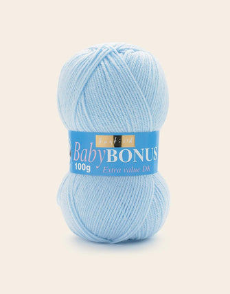 Sirdar Wool Hayfield Bonus DK Double Knitting, Baby Blue (854), 100g