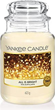 Yankee Candle Scented Candle | All is Bright Large Jar Candle | Long Burning Candles: up to 150 Hours | Perfect Gifts for Women