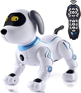 IDEAPARK Robot Toys,Robotic dogs For Kids Remote Control Toy With Singing & Dancing Gifts For Boys Girls Kids Age 3-12 Year Old (K16)