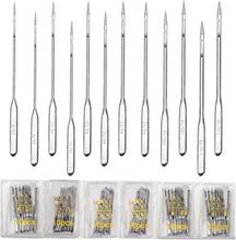 60 Pcs Sewing Machine Needles Assorted Size 65/9, 75/11, 80/12, 90/14, 100/16, 110/18 Anvin Universal Machine Needles Heavy Duty for Singer, Brother, Janome, Varmax Home Sewing Machines