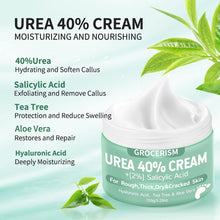 Urea Foot Cream 40 Percent Plus 2% Salicylic Acid 5.29 oz  Urea Cream for Feet with Hyaluronic Acid, Tea Tree, and Aloe Vera for Deep Moisturizing, Callus Remover and Soften