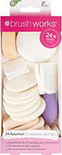 Brushworks Assorted Makeup Sponges