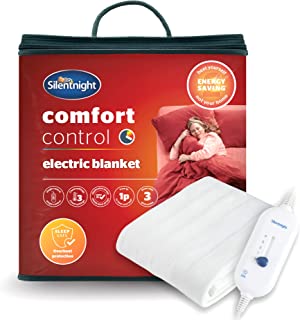 Silentnight Comfort Control Electric Blanket - Double, White