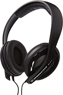 Sennheiser HD 65 Closed Dynamic TV Headphone with Independent Volume Control Black