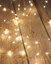 5m 50 LED Fairy Lights Battery Powered, Litogo Copper Wire Micro LED String Lights Indoor Battery Operated Ideal for Xmas Tree Bedroom Wedding Birthday Party Halloween New Year Decorations(Warm White)