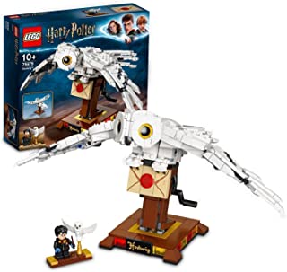 LEGO 75979 Harry Potter Hedwig the Owl Figure, Collectible Toy, Room Décor Model, Birthday Gifts for Girls and Boys with Moving Wings