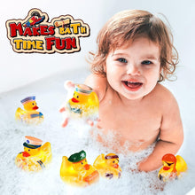 Tesoyzii Bath Toys for 1 2 3 4 Year Olds, Light Up Rubber Duck 1-5 Year Old Boy Girl Gifts Light Up Bath Toys 1st Birthday Gifts for Boys Kids Toys Age 1-5 Bath Time Water Toys Sensory Toys for Autism