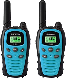 Walkie Talkies for Adults Long Range - Best Two Way Radios PMR Walky Talky VOX Hand Free 5km with Flashlight LCD Backit