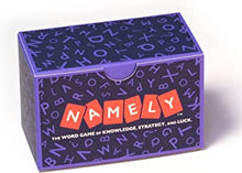 NAMELY | The Word Game of Knowledge, Strategy, and Luck | 2-10 Players | Card Games for Adults, Teens & Families | Travel Games | General Knowledge | 165 cards | New for 2022