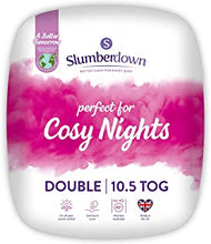 Slumberdown Cosy Nights Double Duvet 10.5 Tog All Year Round Duvet Double Bed