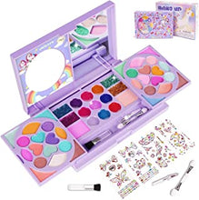 KIDCHEER Kids Makeup Sets for Girls, Gifts for 3 4 5 6 7 8 9 10 Year Old Girls,Washable Princess Toys