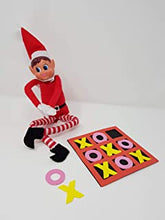 Elf GAMES Accessories Props Put On Ideas Kit Christmas Decoration Joke Size Naughts & Crosses