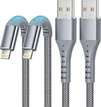 iPhone Charger Cable Lightning Cable 2Pack 3FT/1M [MFi Certified] iPhone Chargers Nylon Braided Fast Charger Charging Cable for iPhone14/13/12/11/Pro/XS/XR/X/8/8 Plus/ 7 Plus/6/6s/5/iPad