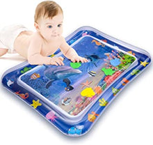 Tummy Time Water Mat-Inflatable Play Mat Perfect Sensory Toys for Baby Early Development,The Perfect Fun time Play Activity Center Your Baby's Stimulation Growth