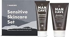 ManCave Sensitive SkinCare Set - 2 Skincare Essentials Suitable for Sensitive Skin - Vegan