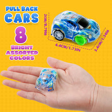 24Pcs Toy Cars Mini Pull Back Cars, Party Bag Fillers for Kids, Mini Racing Car Pinata Game Prizes Xmas Christmas Eve Box Stocking Fillers Kids Birthday Party Favours Gifts Toys for Boys Girls Toddler