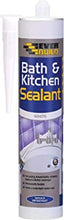 Everbuild Bath and Kitchen Acrylic Sealant, White, 290 ml