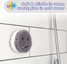 Scrub Daddy Scrub Mommy, Style Collection, Dual Sided Cleaning Sponges, Washing Up, Kitchen, Dish Sponge, as Used by Mrs Hinch, Alternative Products to Non Scratch Scourers, FlexTexture Firm & Soft