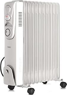 VonHaus Oil Filled Radiator 11 Fin, Electric Radiator for Home Office, Oil Radiator Warms Any Room Quickly, Thermostatically Controlled 2.5kw Oil Heater for Maximum Warmth, 2 Year Warranty