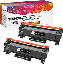 ejet Compatible TN2420 Toner Cartridges for Brother TN-2420 for MFC-L2710DW HL-L2350DW DCP-L2530DW HL-L2370DN DCP-L2510D HL-L2375DW HL-L2310D MFC-L2730DW L2550DN Printer (Black, 2-Pack)