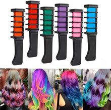 Temporary Hair Chalk for Girls, Hair Chalk Combs, Washable Hair Chalk,6 Colors,Kids Chalk for Age 4 5 6 7 8 9 10,Gifts for Girls on Birthday Cosplay Christmas Parties