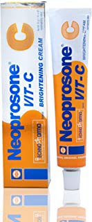 Neoprosone, Skin Lightening Cream | 1.7 fl oz / 50g | Fade Dark Spots on Face, Armpit, Elbows, Knees and Neck | with Vitamin C and Alpha Arbutin Complex