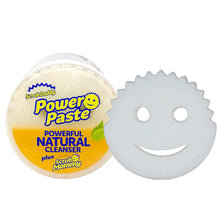 Scrub Daddy Power Paste, All Purpose Cleaning Product - Cleaner for Oven, Glass, Kitchen, Shower Door Screen, Hob, Tile, Stove & More - Natural Cleaning Clay with Scrub Mommy Sponge