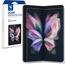 Whitestone Dome [Premium Folding Film] for Samsung Galaxy Z Fold 3 Dome Premium Film Screen Protector Anti-Bubble HD Clear PET Film Screen Guard for Galaxy Z Fold 3 (2021)