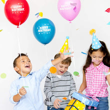 jaunty partyware 50pk Happy Birthday Balloons 9"  Party Balloons Pack Boys Girls  Latex Balloons  Multicoloured Birthday Balloon  Birthday Baloons for Party  Balloons for Birthday  Ballons