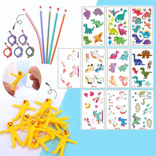 Jatidne Party Bag Fillers for Kids Girls and Boys Assortment Stocking Fillers Lucky Dip Prizes for Kids Party Bags Toy Gift Kids Tattoos Bouncy Balls Slap Bands Rainbow Springs