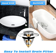 Megory Sink Plug Replacement Universal pop up Sink Plugs,Stainless Steel Drain Universal Sink Plugs, pop up Sink Plugs for Kitchen and Bathroom,Bath,Basin(A)