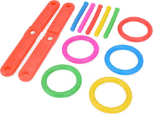 Toyrific Quoits Set, Plastic Ring Toss Game for Kids, Outdoor Games Set