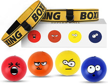 boxing reflex ball Reflex Ball, Soft with 2 Adjustable Headbands, Boxing Ball for Reaction, Agility, Hand Eye Coordination, for Teenage Boys 13-15 Years