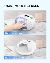 UV Led Nail Lamp 48W SUNUV UV Light for Gel Nails with Double Power Design,4 Timer Setting, Lcd Display,Painless Curing,Over-Temperature Protection SUN7