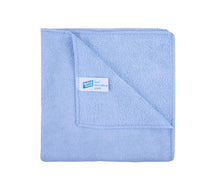 Lint Free Microfibre Exel Super Magic Cleaning Cloths for Polishing, Washing, Waxing and Dusting. Cleaning Accessories, Blue (Pack of 10)