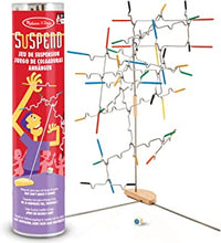 Melissa & Doug Suspend Family Games for Kids and Adults | Stacking Tower Balancing Toy Board Game | Activity Games for Family Gifts | Outdoor Travel Games for Kids 8-12 | Kids Games for 8+ Year Olds