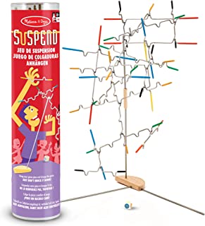 Melissa & Doug Suspend Family Games for Kids and Adults | Stacking Tower Balancing Toy Board Game | Activity Games for Family Gifts | Outdoor Travel Games for Kids 8-12 | Kids Games for 8+ Year Olds